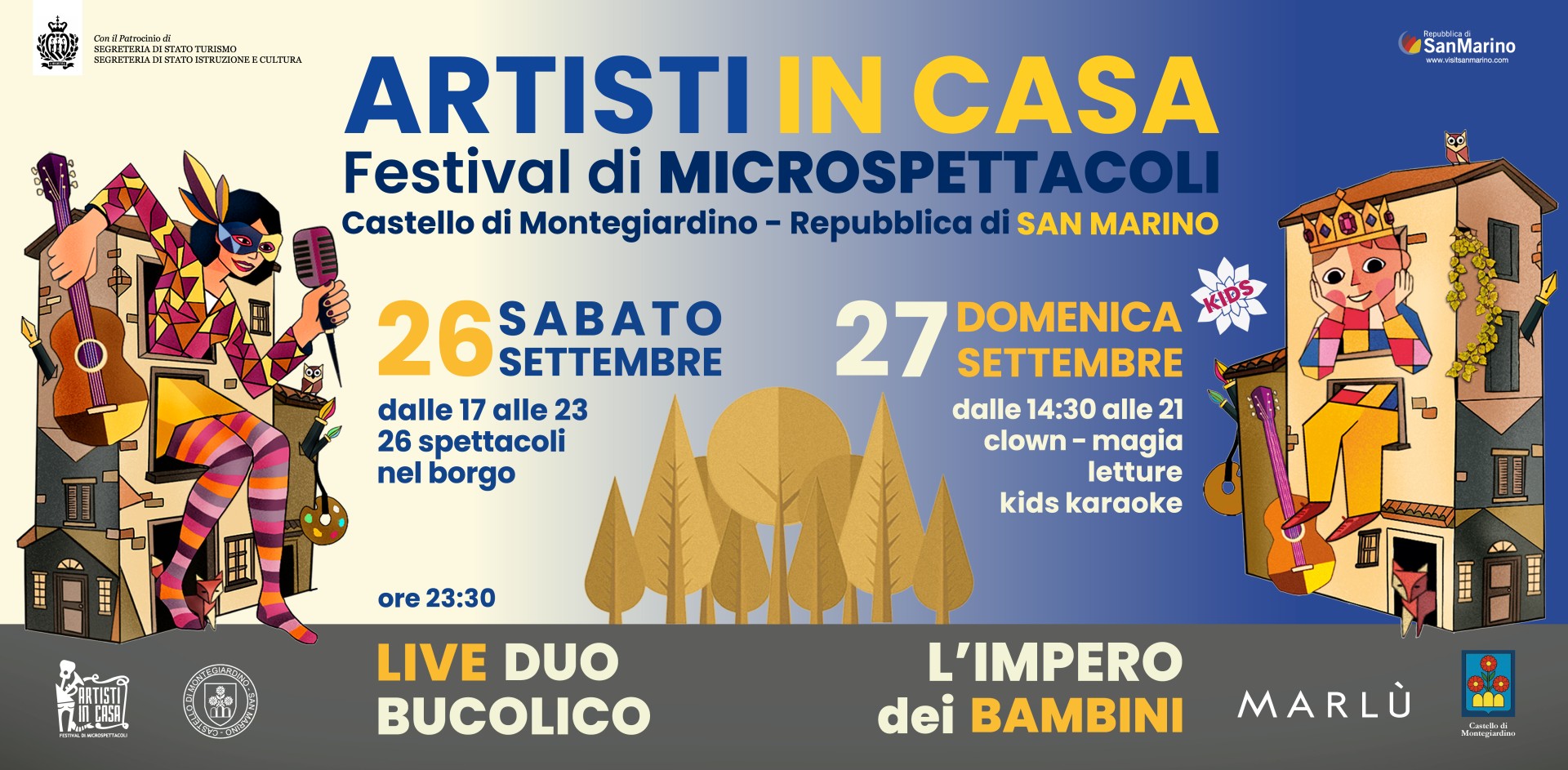 Artisti in casa 2026